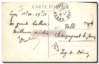 Lyon — Plac i ulica République — S. Farges, wyd. Lyon, nr 5188 — Rewers