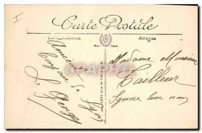 LYON — Place Bellecour — Estátua de Luís XIV — Igreja da Caridade — LL. — N° 461 — Verso