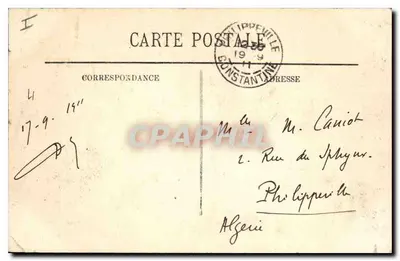 Lyon — Conjunto da Place Bellecour — LL. — Verso