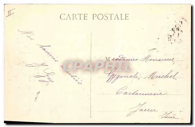 LYON - Place Bellecour e a Igreja da Caridade — S. FARGES, LYON, n° 5152 — Verso