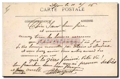 LYON — Place Guichard — Fontanna — E.R. — Rewers