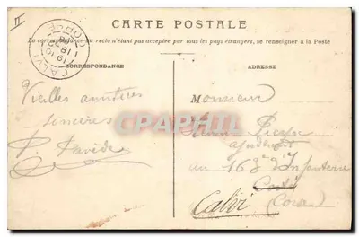LYON — Plac Jacobinów — wydawca H.D. nr 254 — Rewers