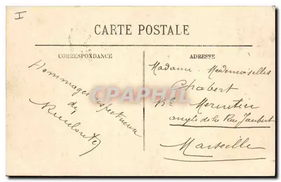 Le Puy — Vista tirada através dos Pinheiros — LL. — Verso