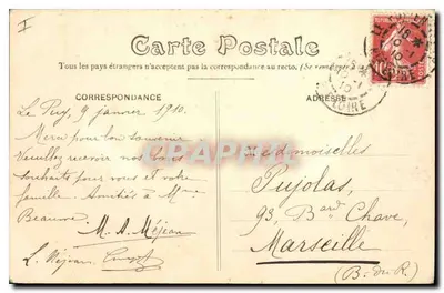 Le Puy (Haute-Loire) — Wzgórze Cornelle i N. D. de France — Rewers