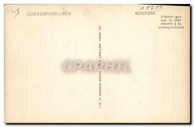 Le Puy — Cztery skały, Święty Józef, Święty Michał z Aiguilhe i Corneille — N.D. de France — LL — Rewers