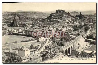 Le Puy — Widok z Mont Ronzon — LL.