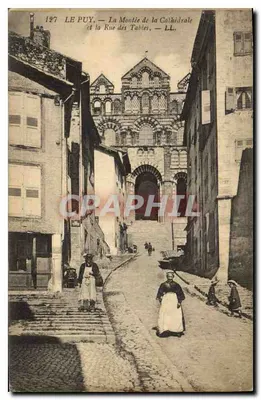 Le Puy — Wspinaczka na katedrę i ulica Stolików — LL. — N° 197