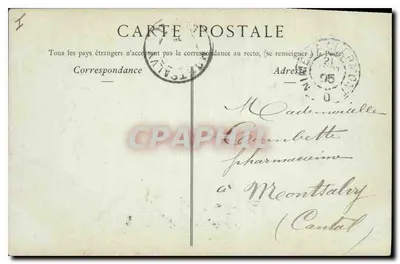 Le Puy — A Estátua de Nossa Senhora da França — Collections ND Phot — Verso