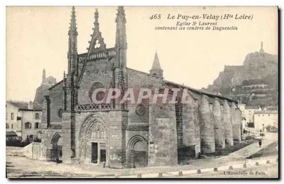 Le Puy-en-Velay (Haute-Loire) — Katedra św. Laurenta — L'Hirondelle de Paris, nr 465