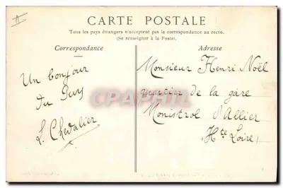 Le Puy — Ogólny widok z Espaly — C. P. A. P. H. I. L. — Rewers