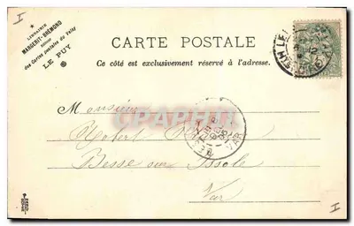 Le Puy — portal Fortu Katedry i dzwonnica, dwa piękne zabytki architektury romańskiej z XII i XIII wieku — Książnica Brémont, Le Puy — Rewers