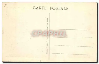 Le Puy - Katedra, widok z Rocher Corneille — Wydawnictwo 'Idéal', Vichy — Rewers