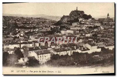 Le Puy — Widok zakończony z Mont Ronzon — Selecta, n°14