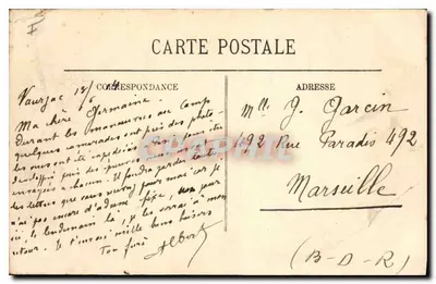 Le Puy — Les Orgues d'Espaly et le Viaduc — L.E. — n°103 — Verso