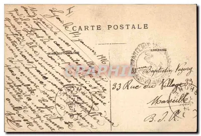 LVON — Palácio da Bolsa — E.R. — Verso