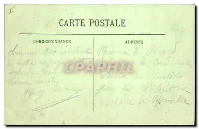 LYON — Plac Carnot — Stacja Perrache — LL. — n° 497 — Rewers