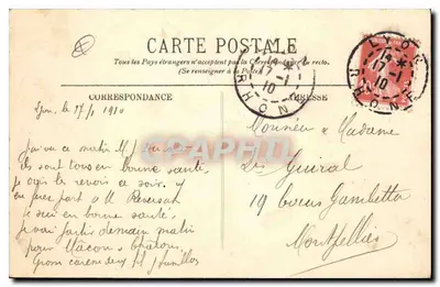 LYON — Plac Bellecour — L.L. n°28 — Rewers