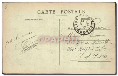 LYON — Stacja Perrache i Hotel Terminus — E. R. — Rewers