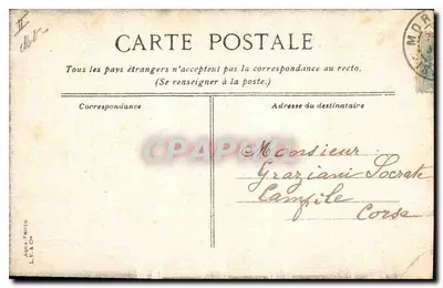 Lyon — Le chemin de fer à crémaillère de Fourvières — éditeur L. T. AQUAPRINTO — Rewers