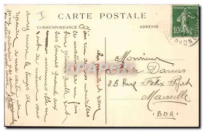 Lyon — Stacja Perrache — M.F. — Rewers