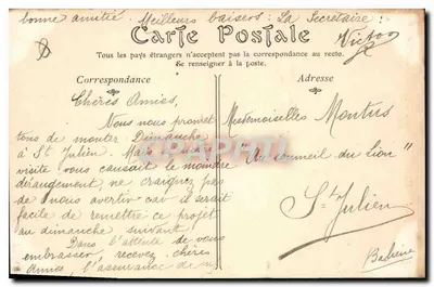Marselha — Elevador de Notre-Dame de la Garde — editor Diogène, n° 28 — Verso