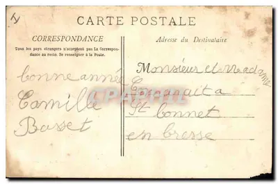 Marseille - De Abdis van Sint-Victor — Uitgave van de Samaritaine, n°32 — Achterkant