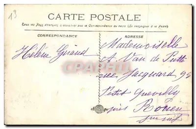Marseille - Entrada do Velho Port - Carta postal n°52, editada por C. P. A. Marseille — Verso