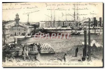 Marseille — Przystań przewozów morskich — EL. n°32