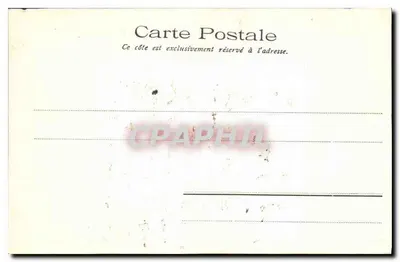 Marseille — Widok Katedry — E.A. n° 418 — Rewers