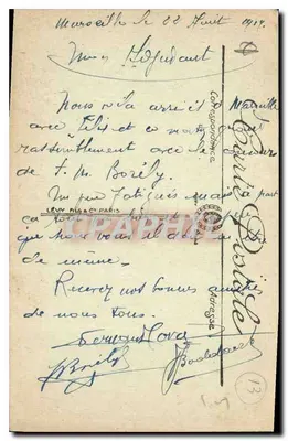 Marselha — Nossa Senhora da Guarda — editor LL. Sélecte, n°8 — Verso