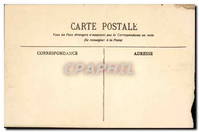 Notre-Dame de la Garde - Marselha — editor BR, n° 24 — Verso