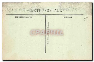 Marseille — Basiliek Notre-Dame de la Garde — Bloc Frères, Bordeaux - BR - 1593 — Achterkant