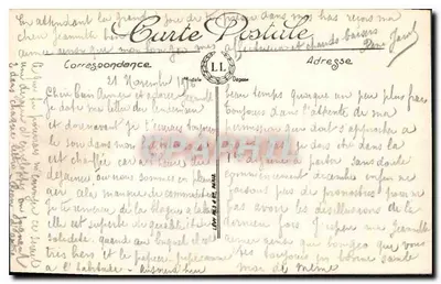 Marselha — A Igreja dos Reformados e o Monumento dos Mortos — LL, n°142 — Verso