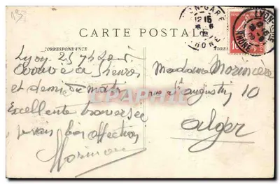 Marseille - A Igreja de São Vicente de Paulo (As Reformadas) — P. Jourdan, editor — Verso