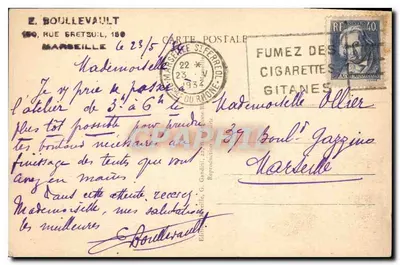 Marselha - A Catedral — Mireille, n° 174 — Verso