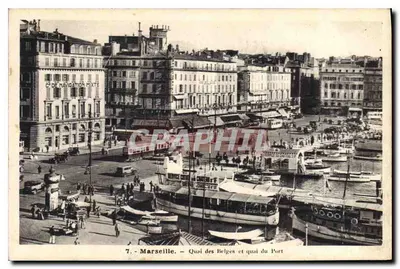 Marseille — Quai des Belges i quai du Port — Graphil