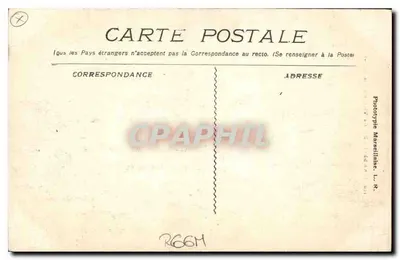 Marseille - De Heilige Maria van de Wachtpost — Graphil, n°190 — Achterkant