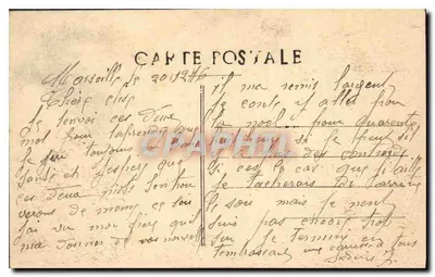 Marseille — Quai Portu i Rada Miasta — Rewers
