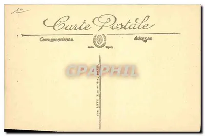 MARSEILLE — A Postagem — The Post-Office — SELIXCTA — Verso