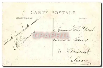 Marseille - Le Palais de la Bourse — éditeur non visible, n° de série 10 — Rewers
