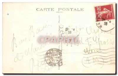 Marseille — Notre-Dame de la Garde — Mureille, n°180 — Verso