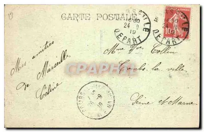 Arseille - Porte d'Aix — A. C. — n°14 — Verso