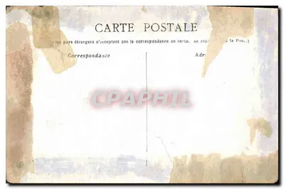 Marseille — Victor Gélu — beeld op fontein — Achterkant