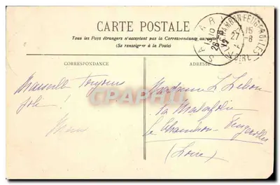 MARSEILLE - Algemene uitzicht genomen van N.D. de Garde - BR - 1519 — Achterkant