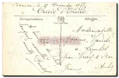 Marselha — Praça Castellane — Fontaine Cantini — LL. n° 313 — Verso