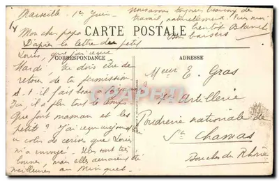 MARSEILLE — Bursa i Plac — BR - 1532 — Rewers