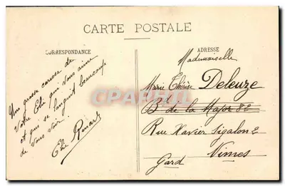 Marseille — Prefektura — EL. — Rewers