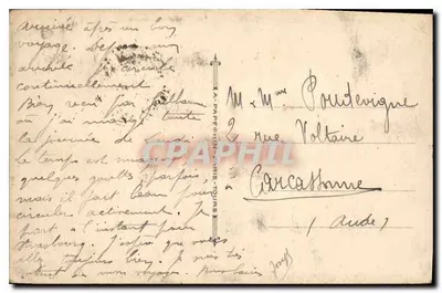 Paryż — Arc de Triomphe i Grobowiec Nieznanego Żołnierza — A.F. (wydawca) — Rewers
