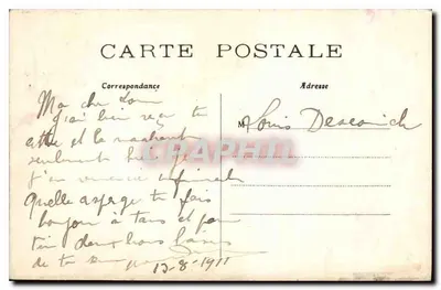Parigi — Arco di Trionfo del Carrousel — J. H. n°62 — Verso