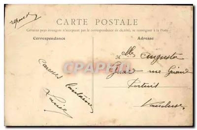 PARIS - Capela do Oratório — B. F., Paris, n° 476 — Verso